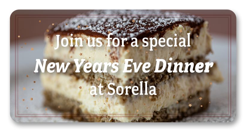 Sorella NYE Menu